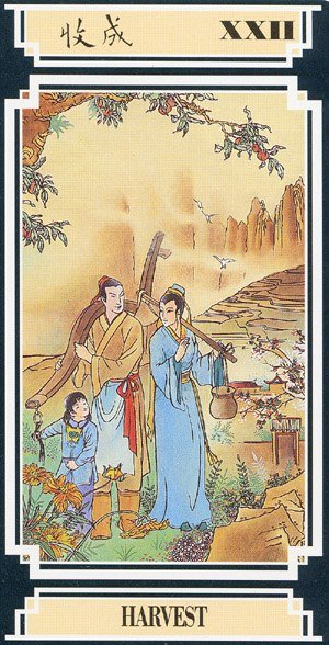 Chinese Tarot HARVEST Image